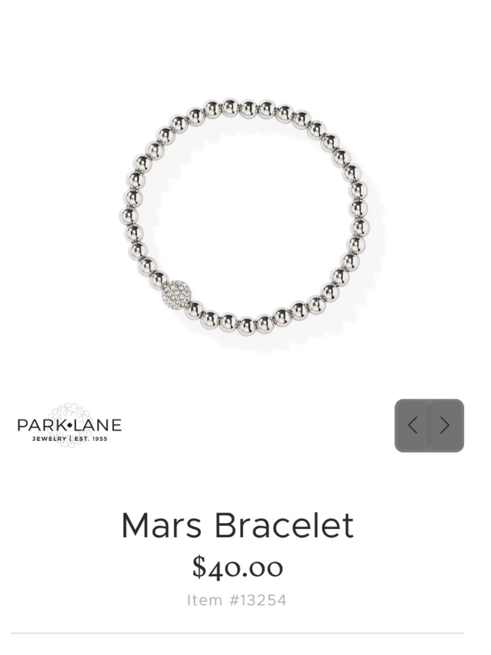 Park Lane Mars Bracelet